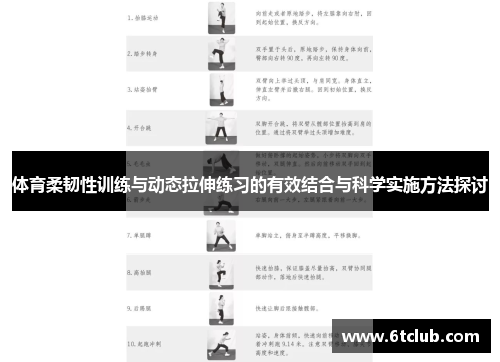 体育柔韧性训练与动态拉伸练习的有效结合与科学实施方法探讨